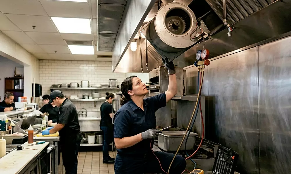Commercial Exhaust Fan Repair in Waltham, MA
