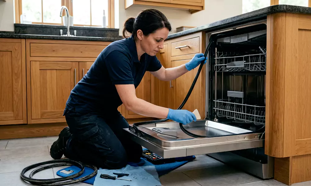 Dishwasher Door Gasket Replacement in Waltham, MA
