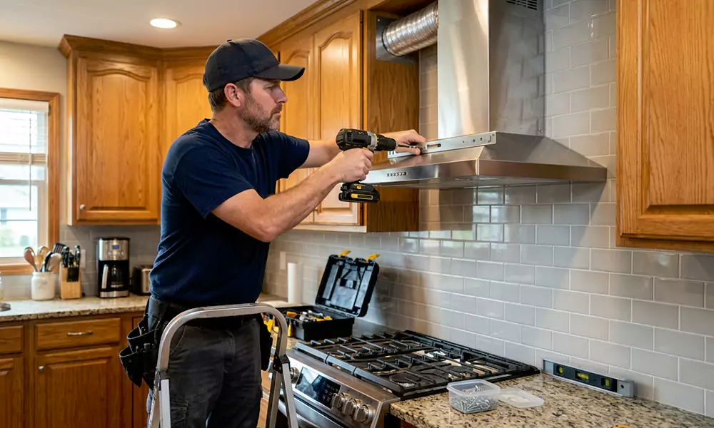 Range Hood Installation in Waltham, MA