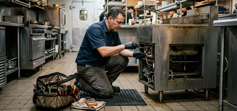 Industrial Fryer Thermostat Repair in Waltham