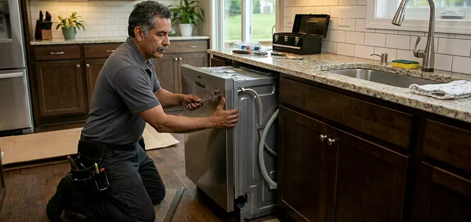Same Day Dishwasher Installation in Waltham